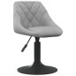 vidaXL Silla de comedor de terciopelo verde claro vidaXL Silla de comedor de terciopelo verde claro