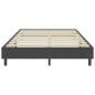vidaXL Estructura de cama Box Spring tela gris 120x200 cm vidaXL Estructura de cama Box Spring tela gris 120x200 cm