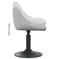 vidaXL Silla de comedor de terciopelo verde claro vidaXL Silla de comedor de terciopelo verde claro