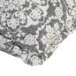 vidaXL Sillón puf de tela patchwork gris claro vidaXL Sillón puf de tela patchwork gris claro