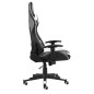 vidaXL Silla gaming giratoria PVC blanco vidaXL Silla gaming giratoria PVC blanco