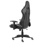 vidaXL Silla gaming giratoria PVC blanco vidaXL Silla gaming giratoria PVC blanco