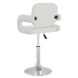 vidaXL Sillas de comedor giratorias 4 unidades cuero sintético blanco vidaXL Sillas de comedor giratorias 4 unidades cuero sintético blanco
