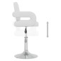 vidaXL Sillas de comedor giratorias 4 unidades cuero sintético blanco vidaXL Sillas de comedor giratorias 4 unidades cuero sintético blanco