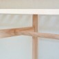 vidaXL Armario de tela y madera de pino 110x40x170 cm vidaXL Armario de tela y madera de pino 110x40x170 cm