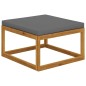 vidaXL Juego muebles de jardín y cojines 6 piezas madera maciza acacia vidaXL Juego muebles de jardín y cojines 6 piezas madera maciza acacia