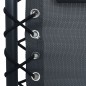 vidaXL Tumbona plegable de textilene gris vidaXL Tumbona plegable de textilene gris