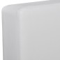 vidaXL Sofá seccional 3 plazas cuero artificial blanco vidaXL Sofá seccional 3 plazas cuero artificial blanco