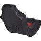 vidaXL Mecedora con música de cuero sintético negro y rojo vidaXL Mecedora con música de cuero sintético negro y rojo