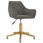 vidaXL Sillas de comedor giratorias 4 unidades terciopelo gris oscuro vidaXL Sillas de comedor giratorias 4 unidades terciopelo gris oscuro