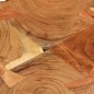vidaXL Mesa de centro de 4 troncos madera maciza de sheesham 35 cm vidaXL Mesa de centro de 4 troncos madera maciza de sheesham 35 cm