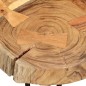 vidaXL Mesa de centro de 4 troncos madera maciza de sheesham 35 cm vidaXL Mesa de centro de 4 troncos madera maciza de sheesham 35 cm