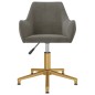 vidaXL Sillas de comedor giratorias 4 unidades terciopelo gris oscuro vidaXL Sillas de comedor giratorias 4 unidades terciopelo gris oscuro
