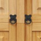 vidaXL Armario madera de pino Mexicano estilo Corona 3 Puertas vidaXL Armario madera de pino Mexicano estilo Corona 3 Puertas