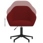 vidaXL Sillas de comedor giratorias 4 uds terciopelo rojo vino tinto vidaXL Sillas de comedor giratorias 4 uds terciopelo rojo vino tinto