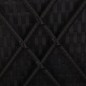 vidaXL Tumbona con toldo y cojín de ratán sintético negro vidaXL Tumbona con toldo y cojín de ratán sintético negro