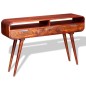 vidaXL Mesa consola de madera maciza de sheesham 120x30x75 cm vidaXL Mesa consola de madera maciza de sheesham 120x30x75 cm