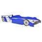 vidaXL Cama con forma de coche de carreras para niños azul 90x200 cm vidaXL Cama con forma de coche de carreras para niños azul 90x200 cm