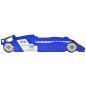 vidaXL Cama con forma de coche de carreras para niños azul 90x200 cm vidaXL Cama con forma de coche de carreras para niños azul 90x200 cm