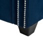 vidaXL Sofá chesterfield forma de L de terciopelo 199x142x72 cm azul vidaXL Sofá chesterfield forma de L de terciopelo 199x142x72 cm azul