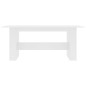 vidaXL Mesa de comedor de madera de ingeniería blanco 180x90x76 cm vidaXL Mesa de comedor de madera de ingeniería blanco 180x90x76 cm