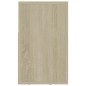 vidaXL Mueble para TV madera contrachapada blanco y roble 120x30x50 cm vidaXL Mueble para TV madera contrachapada blanco y roble 120x30x50 cm
