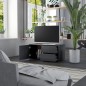 vidaXL Mueble para TV madera contrachapada gris 80x34x36 cm vidaXL Mueble para TV madera contrachapada gris 80x34x36 cm