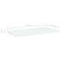 vidaXL Estantes de estantería 4 uds contrachapada blanco 40x20x1,5 cm
