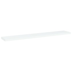 vidaXL Estantes para estantería 4 uds contrachapada blanco 60x10x1,5cm