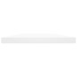 vidaXL Estantes para estantería 4 uds contrachapada blanco 60x10x1,5cm vidaXL Estantes para estantería 4 uds contrachapada blanco 60x10x1,5cm