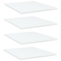 vidaXL Estantes para estantería 4 uds contrachapada blanco 40x50x1,5cm vidaXL Estantes para estantería 4 uds contrachapada blanco 40x50x1,5cm