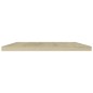vidaXL Estante estantería 4 uds contrachapada roble Sonoma 60x40x1,5cm vidaXL Estante estantería 4 uds contrachapada roble Sonoma 60x40x1,5cm