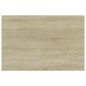 vidaXL Estante estantería 4 uds contrachapada roble Sonoma 60x40x1,5cm vidaXL Estante estantería 4 uds contrachapada roble Sonoma 60x40x1,5cm