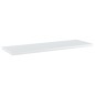 vidaXL Estante estantería 4uds contrachapada blanco brillo 60x20x1,5cm vidaXL Estante estantería 4uds contrachapada blanco brillo 60x20x1,5cm