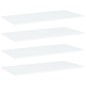 vidaXL Estantes para estantería 4 uds contrachapada blanco 80x40x1,5cm vidaXL Estantes para estantería 4 uds contrachapada blanco 80x40x1,5cm