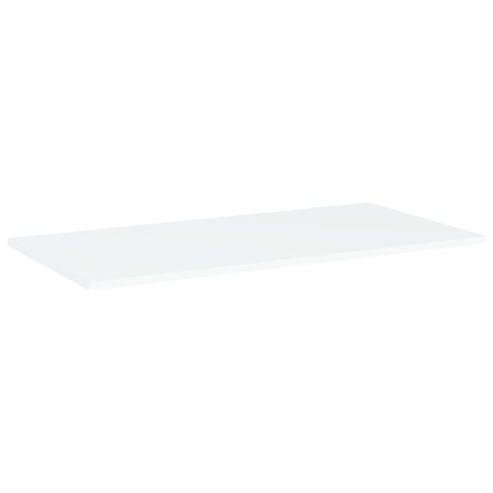 vidaXL Estantes para estantería 4 uds contrachapada blanco 80x40x1,5cm