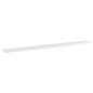 vidaXL Estante para estantería 4 uds madera blanco brillo 100x10x1,5cm vidaXL Estante para estantería 4 uds madera blanco brillo 100x10x1,5cm