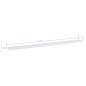 vidaXL Estante para estantería 4 uds madera blanco brillo 100x10x1,5cm vidaXL Estante para estantería 4 uds madera blanco brillo 100x10x1,5cm