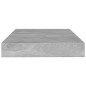 vidaXL Estante para estantería 4 uds madera gris hormigón 100x10x1,5cm vidaXL Estante para estantería 4 uds madera gris hormigón 100x10x1,5cm