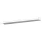 vidaXL Estante para estantería 4 uds madera gris hormigón 100x10x1,5cm vidaXL Estante para estantería 4 uds madera gris hormigón 100x10x1,5cm