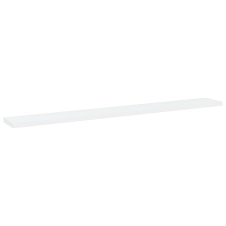 vidaXL Estantes para estantería 4 uds contrachapada blanco 80x10x1,5cm