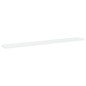 vidaXL Estantes para estantería 4 uds contrachapada blanco 80x10x1,5cm