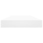 vidaXL Estantes para estantería 4 uds contrachapada blanco 80x10x1,5cm