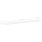 vidaXL Estantes para estantería 4 uds contrachapada blanco 80x10x1,5cm
