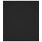 vidaXL Mesa auxiliar de madera contrachapada negro 60x40x45 cm