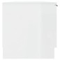 vidaXL Mueble de TV madera contrachapada blanco brillo 102x35x36,5 cm vidaXL Mueble de TV madera contrachapada blanco brillo 102x35x36,5 cm