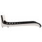 vidaXL Estructura de cama de cuero sintético negro y blanco 90x200 cm vidaXL Estructura de cama de cuero sintético negro y blanco 90x200 cm