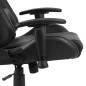 vidaXL Silla gaming giratoria PVC gris vidaXL Silla gaming giratoria PVC gris