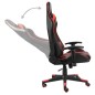 vidaXL Silla gaming giratoria PVC rojo vidaXL Silla gaming giratoria PVC rojo