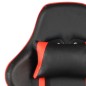 vidaXL Silla gaming giratoria PVC rojo vidaXL Silla gaming giratoria PVC rojo